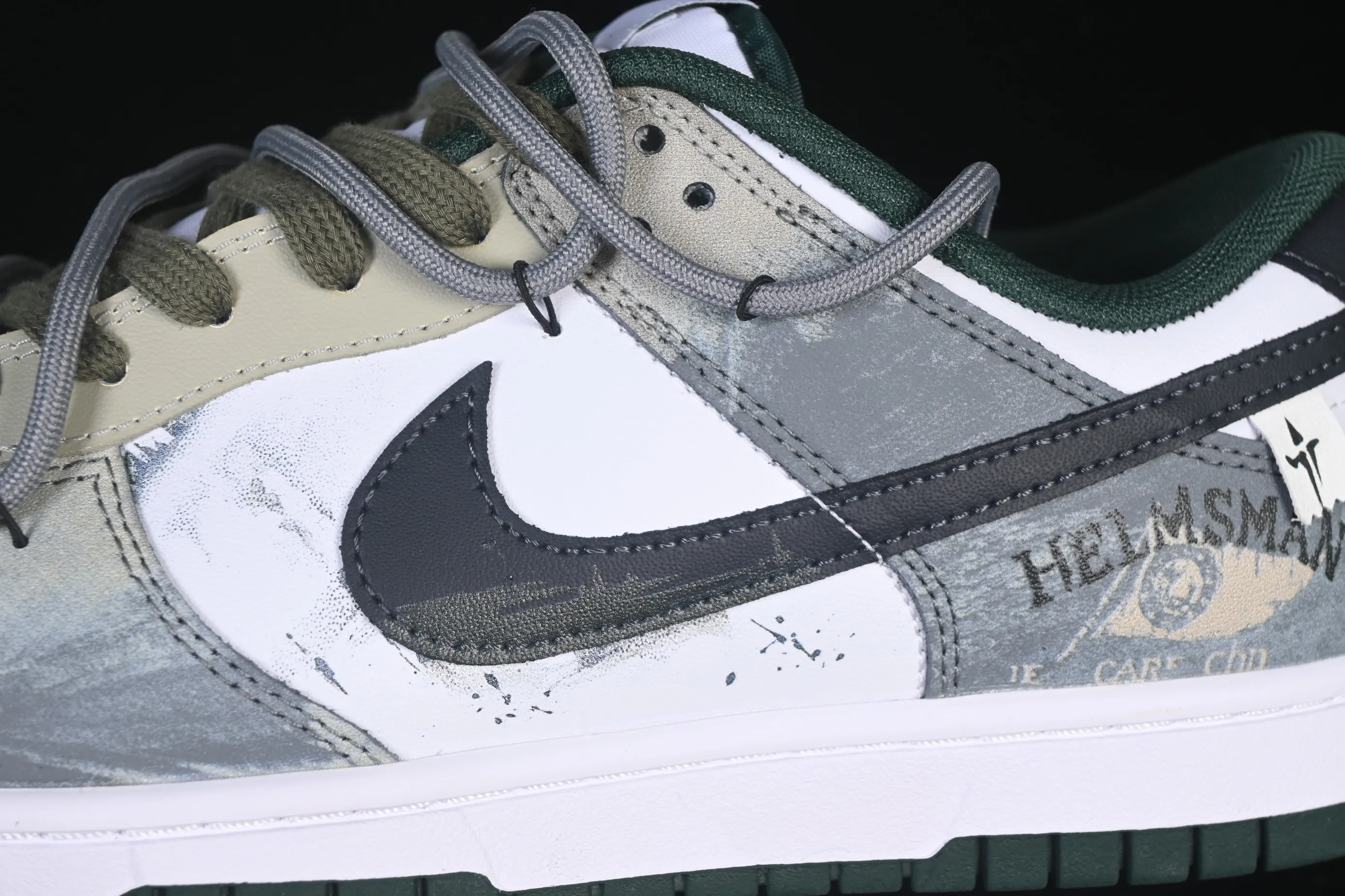 All Categories Nk SB Dunk Series Nk SB Dunk Low High-end Customized Low-top Shoes Nike SB Dunk Low "Just Do It" Straps Anniversary High-end Customized Low-top Casual Shoes DV0833-111